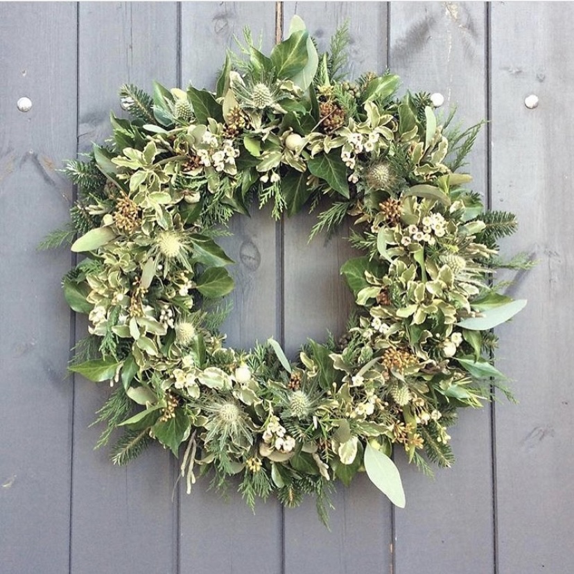 Christmas wreath image